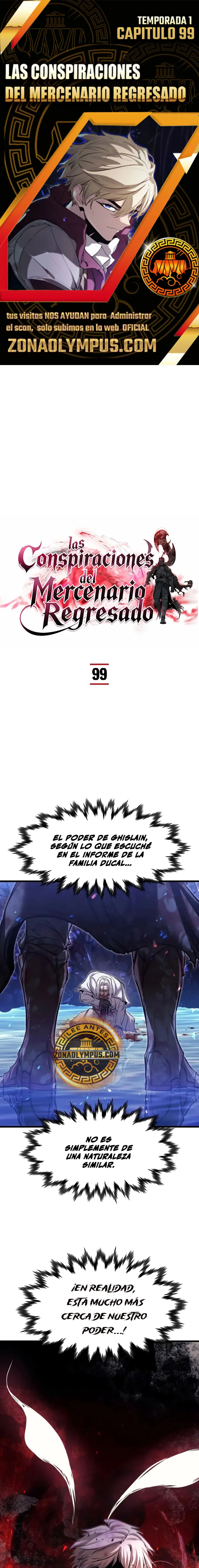 Las conspiraciones del mercenario regresado Capítulo 99 - Page 1