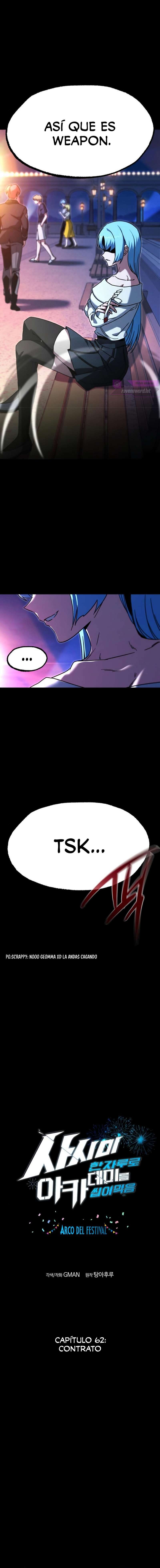 Conquistando la Academia con solo un Cuchillo de Sashimi Capítulo 62 - Page 3