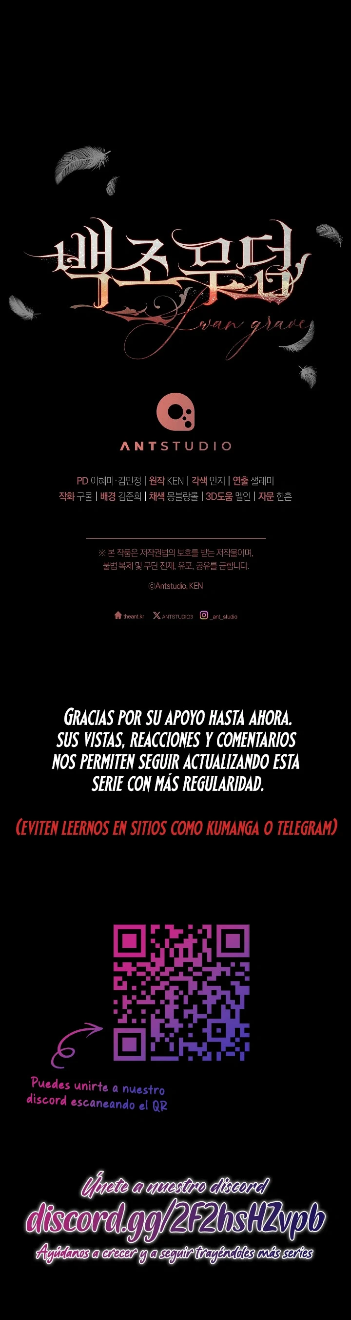 La tumba del cisne Capítulo 37 - Page 14