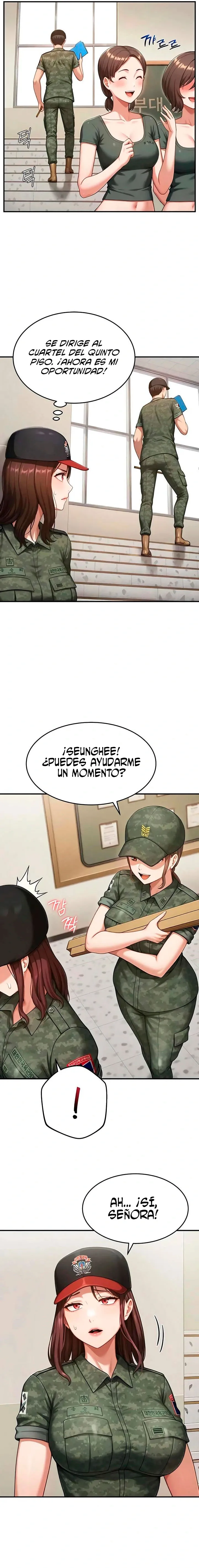 Centro de Entrenamiento de Reclutas Femeninas Capítulo 13 - Page 17