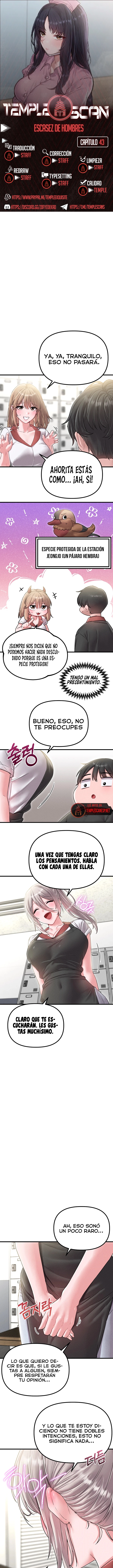 Escases de Hombres Capítulo 43 - Page 1