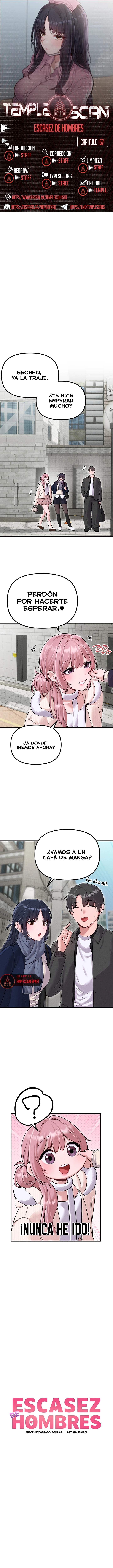 Escases de Hombres Capítulo 57 - Page 1