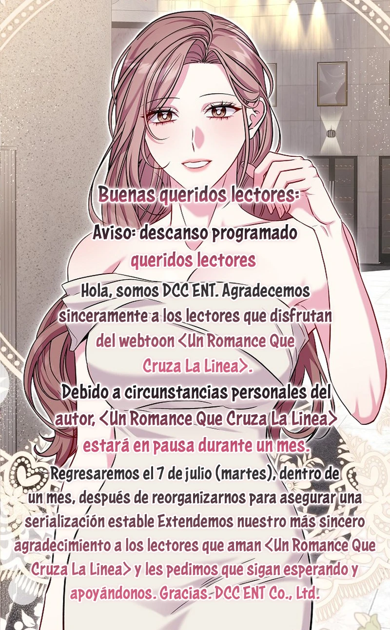 Un romance que cruza la línea Capítulo 34.1 - Page 1