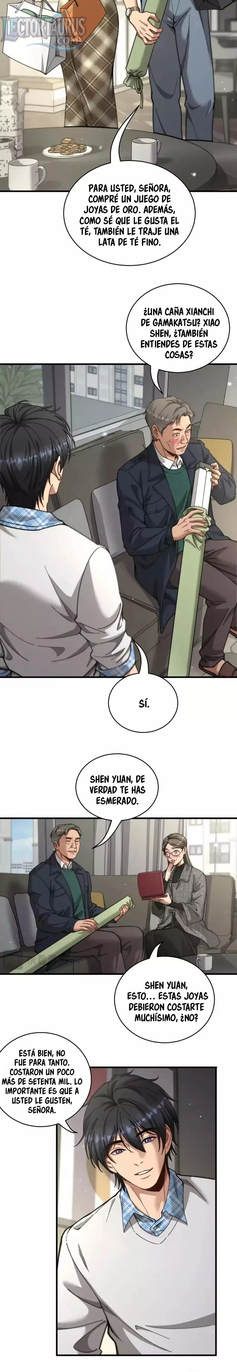 Me ofrecieron su lealtad despues de que obtuviera mucho dinero Capítulo 106 - Page 3