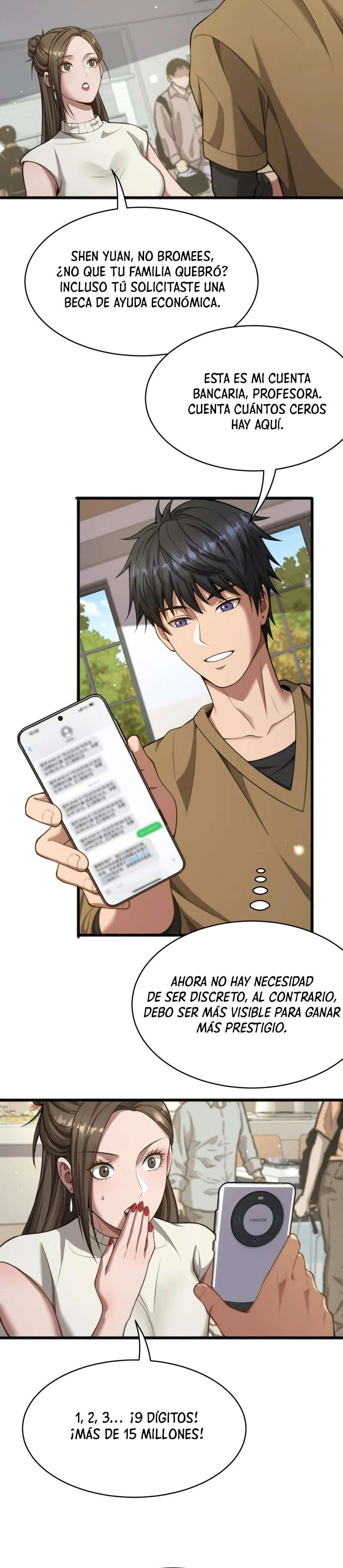 Me ofrecieron su lealtad despues de que obtuviera mucho dinero Capítulo 12 - Page 16
