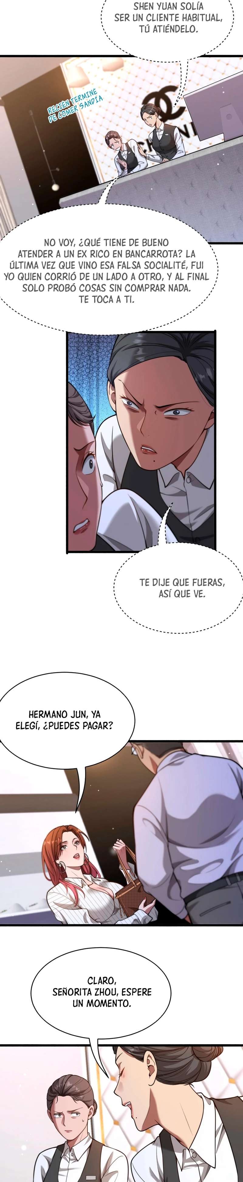 Me ofrecieron su lealtad despues de que obtuviera mucho dinero Capítulo 2 - Page 23