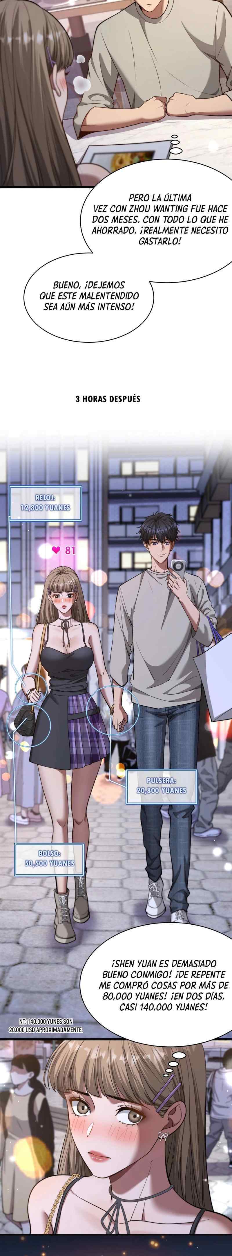 Me ofrecieron su lealtad despues de que obtuviera mucho dinero Capítulo 4 - Page 15