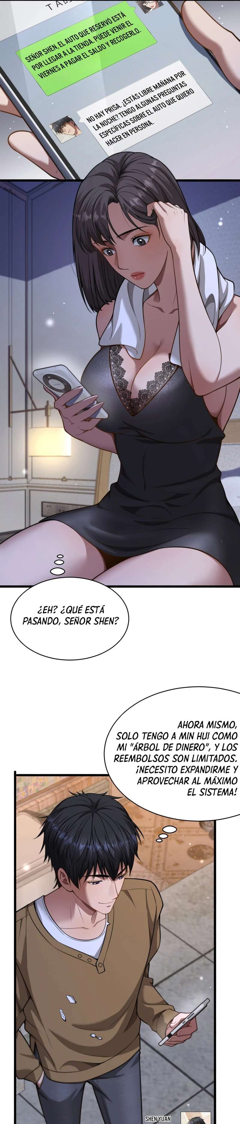 Me ofrecieron su lealtad despues de que obtuviera mucho dinero Capítulo 6 - Page 8