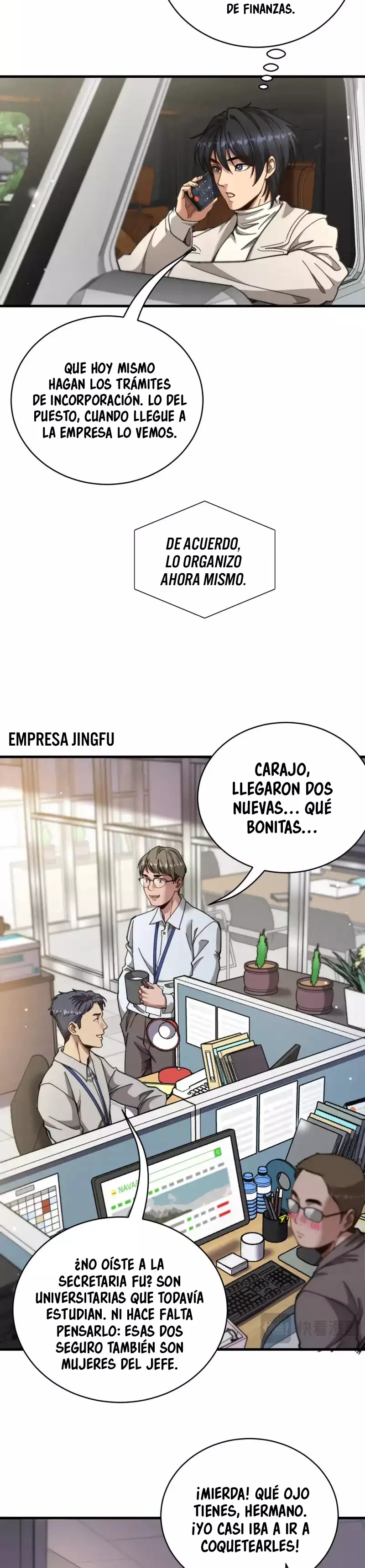 Me ofrecieron su lealtad despues de que obtuviera mucho dinero Capítulo 99 - Page 6