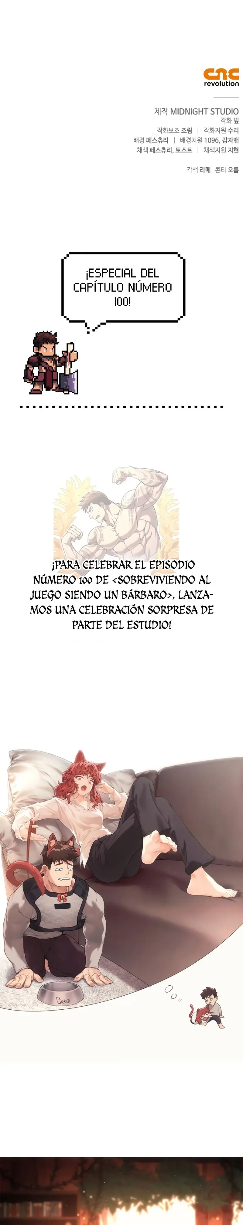 Sobreviviendo al Juego Siendo un Barbaro (Bjorn el bárbaro) Capítulo 100 - Page 46