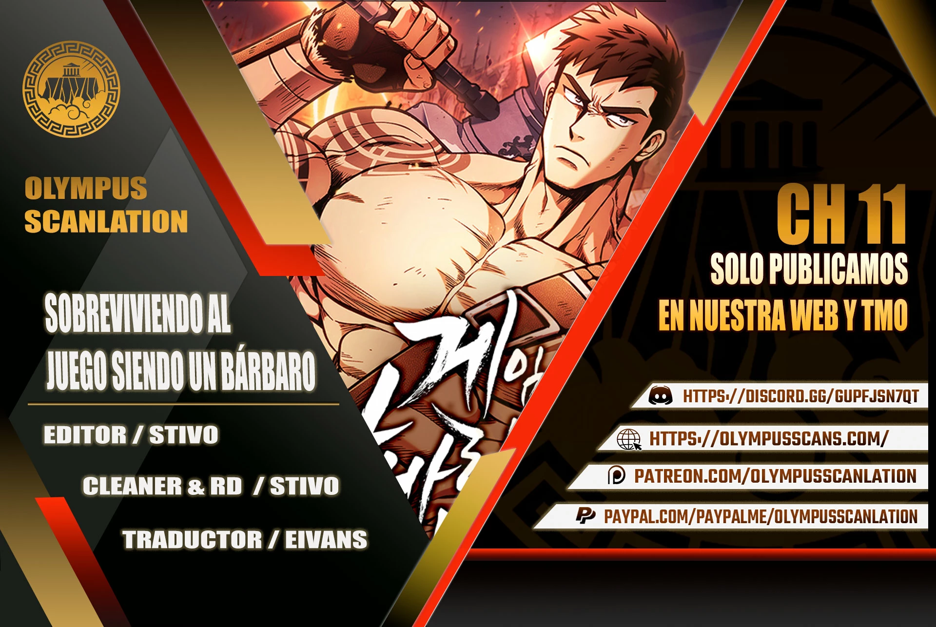 Sobreviviendo al Juego Siendo un Barbaro (Bjorn el bárbaro) Capítulo 11 - Page 1