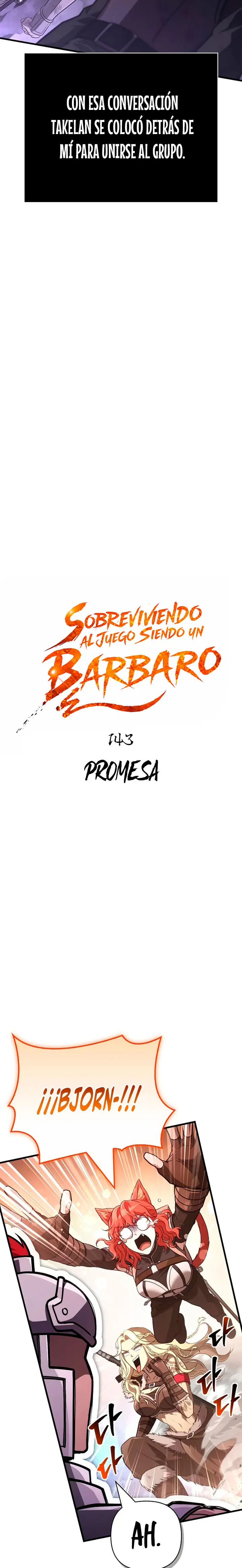 Sobreviviendo al Juego Siendo un Barbaro (Bjorn el bárbaro) Capítulo 143 - Page 9