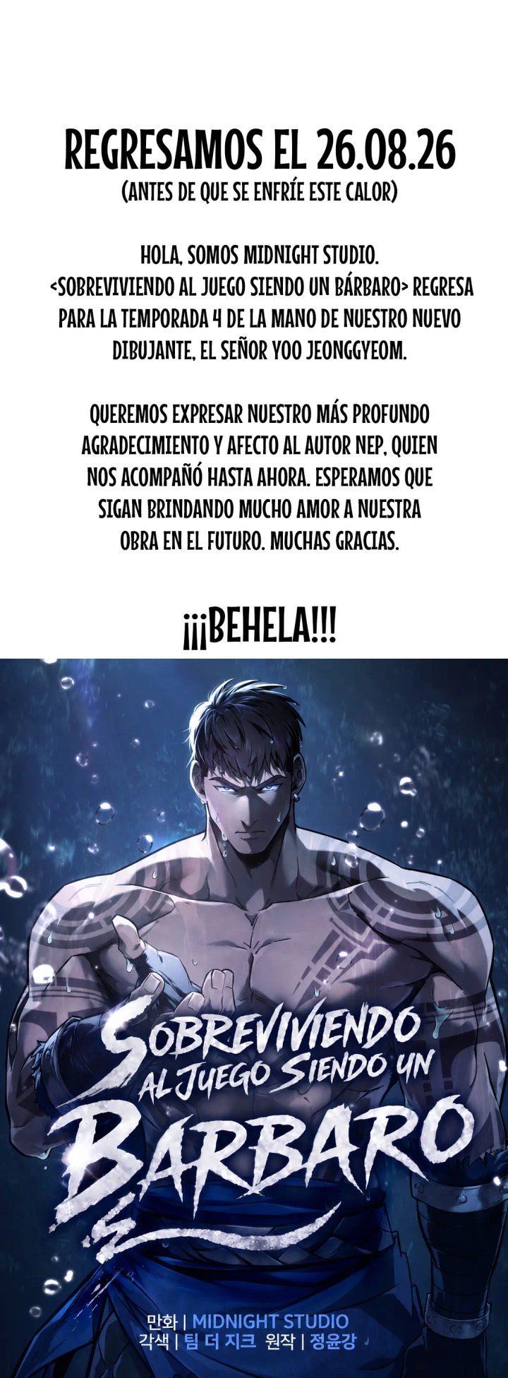 Sobreviviendo al Juego Siendo un Barbaro (Bjorn el bárbaro) Capítulo 152.7 - Page 1