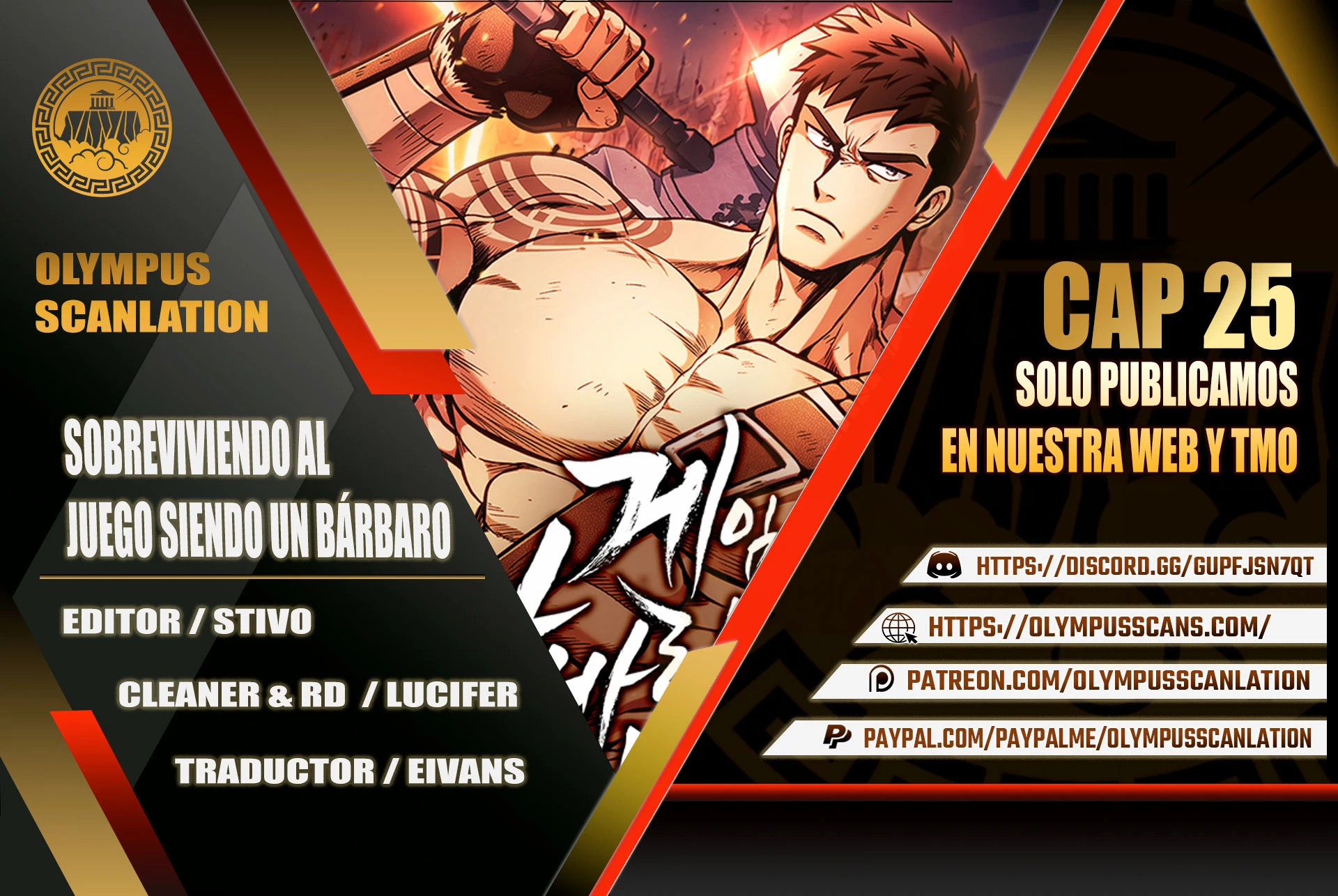 Sobreviviendo al Juego Siendo un Barbaro (Bjorn el bárbaro) Capítulo 25 - Page 1