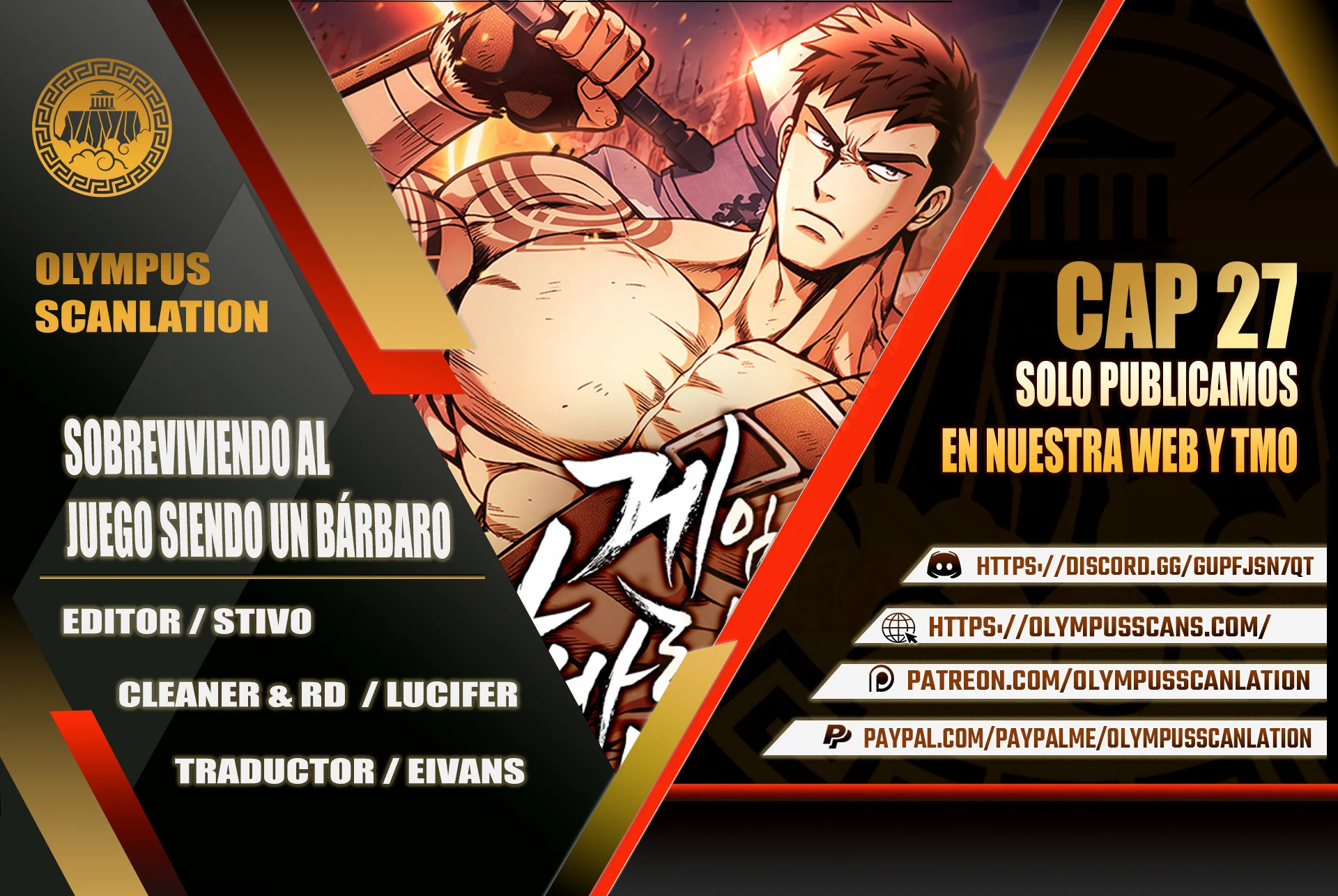 Sobreviviendo al Juego Siendo un Barbaro (Bjorn el bárbaro) Capítulo 27 - Page 1