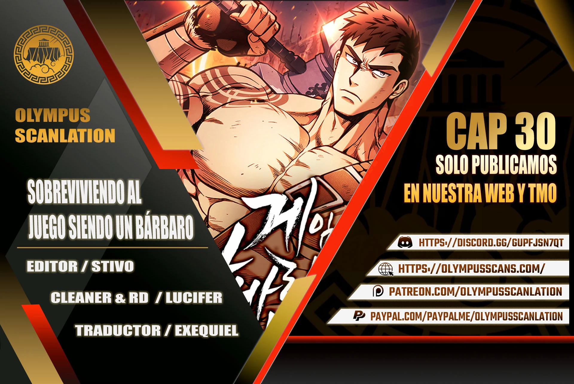 Sobreviviendo al Juego Siendo un Barbaro (Bjorn el bárbaro) Capítulo 30 - Page 1