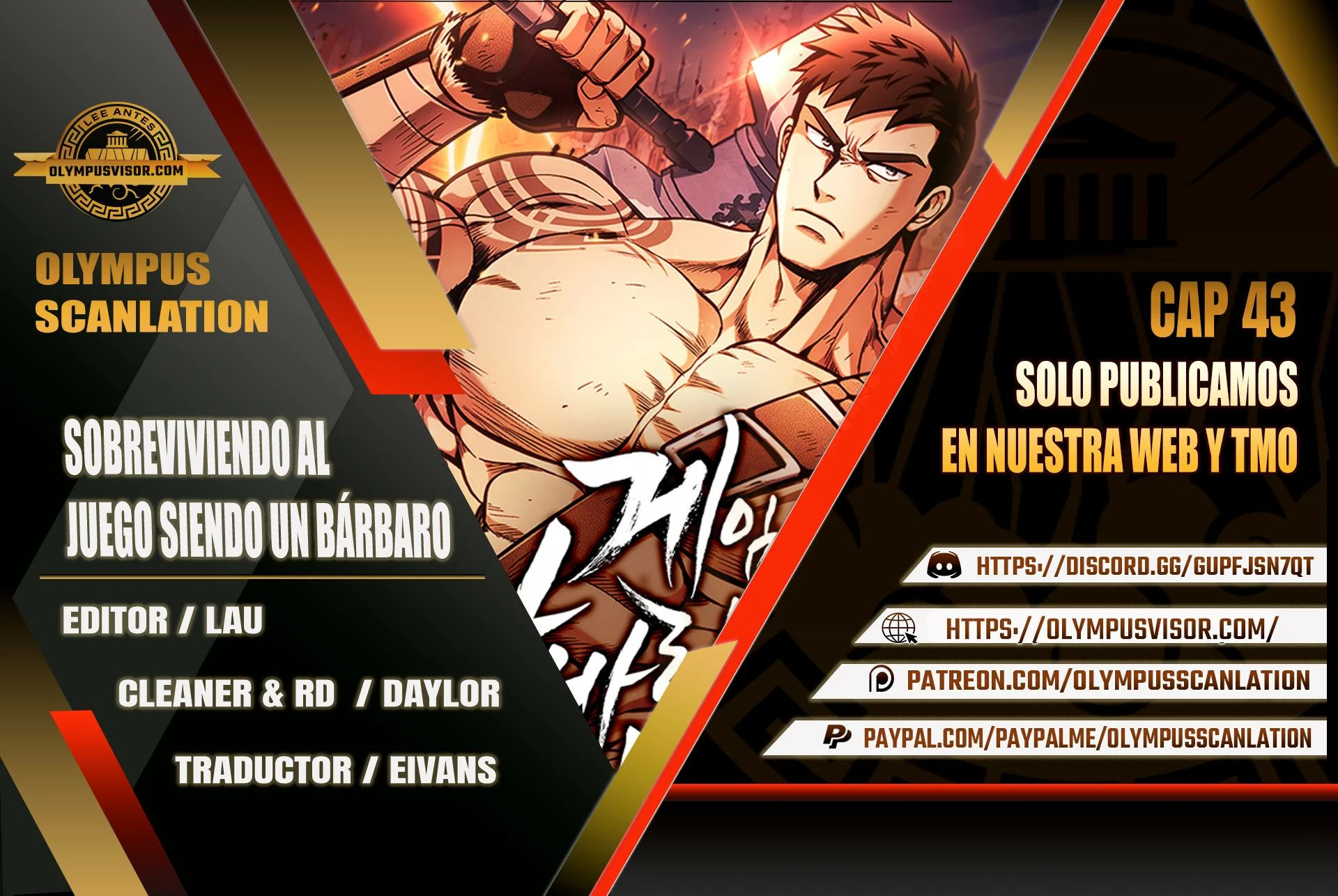 Sobreviviendo al Juego Siendo un Barbaro (Bjorn el bárbaro) Capítulo 43 - Page 1