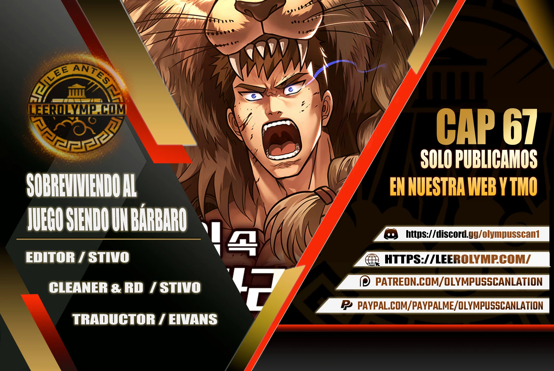 Sobreviviendo al Juego Siendo un Barbaro (Bjorn el bárbaro) Capítulo 67 - Page 1