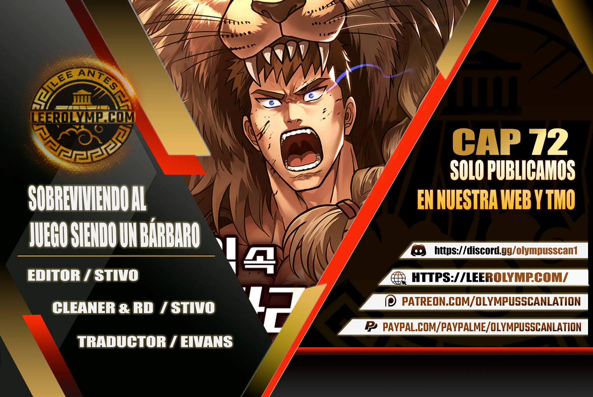 Sobreviviendo al Juego Siendo un Barbaro (Bjorn el bárbaro) Capítulo 72 - Page 1