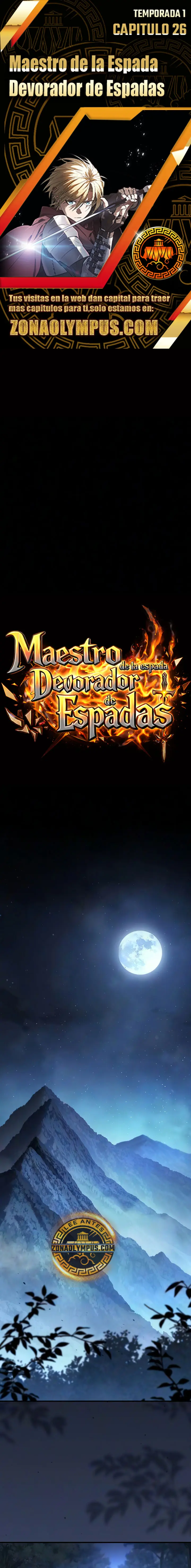 Maestro de la espada devorador de espadas Capítulo 26 - Page 1