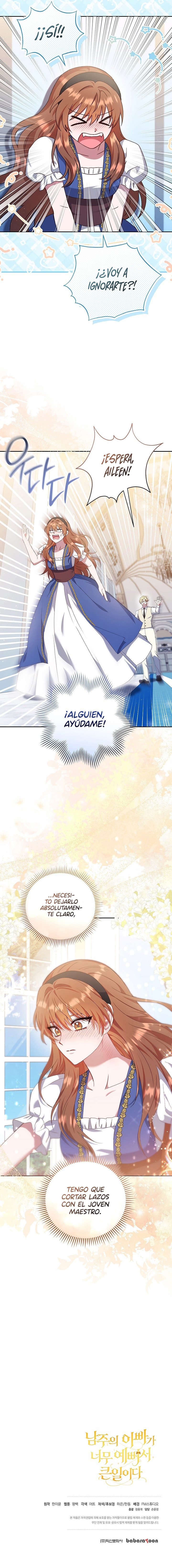 Es un gran problema porque el padre del protagonista es muy lindo Capítulo 18 - Page 10