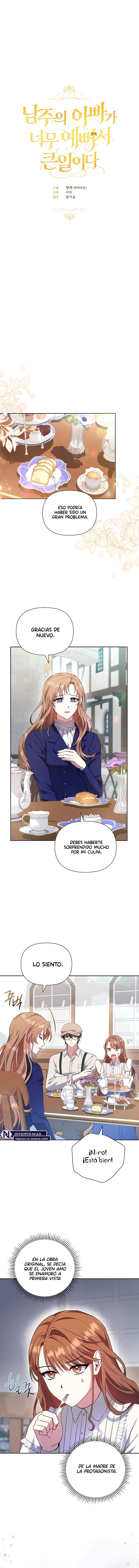 Es un gran problema porque el padre del protagonista es muy lindo Capítulo 8 - Page 1