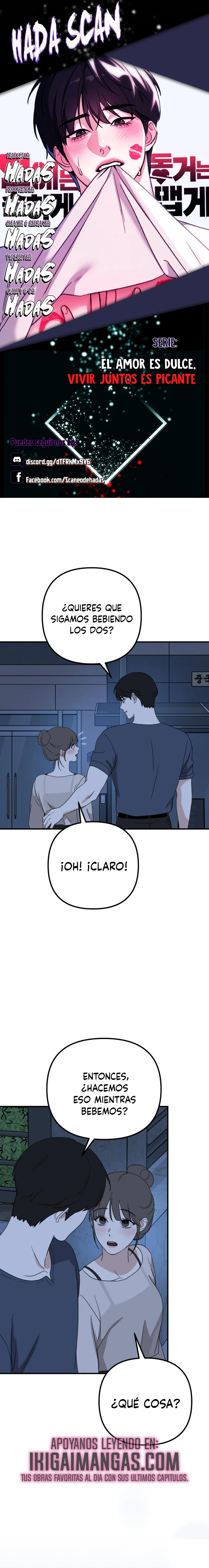 El amor es dulce, vivir juntos es picante Capítulo 37 - Page 1