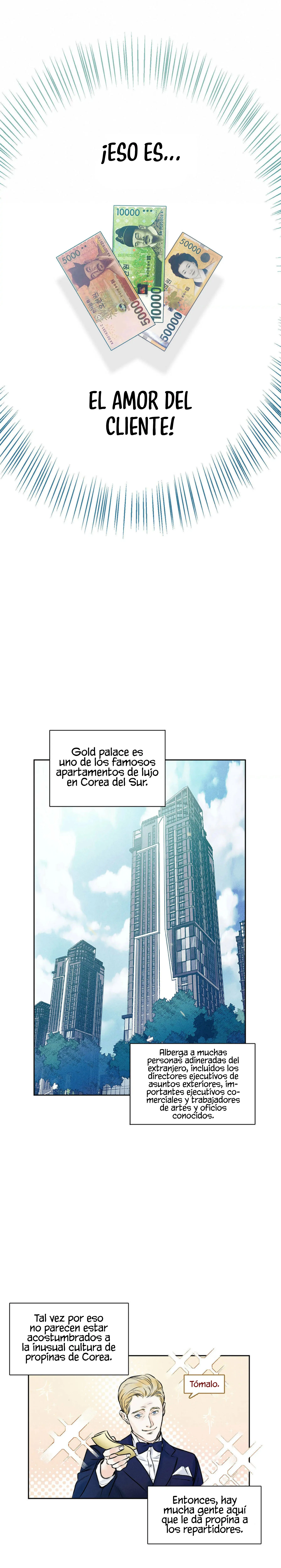 El Repartidor De Pizza y El Palacio Dorado Capítulo 1 - Page 4