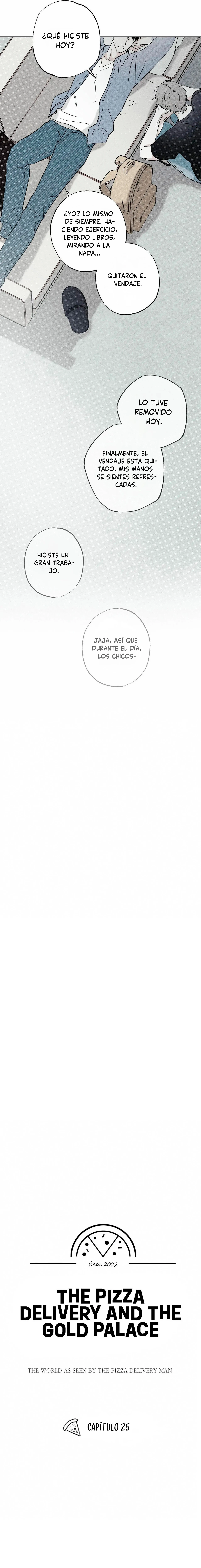 El Repartidor De Pizza y El Palacio Dorado Capítulo 25 - Page 9
