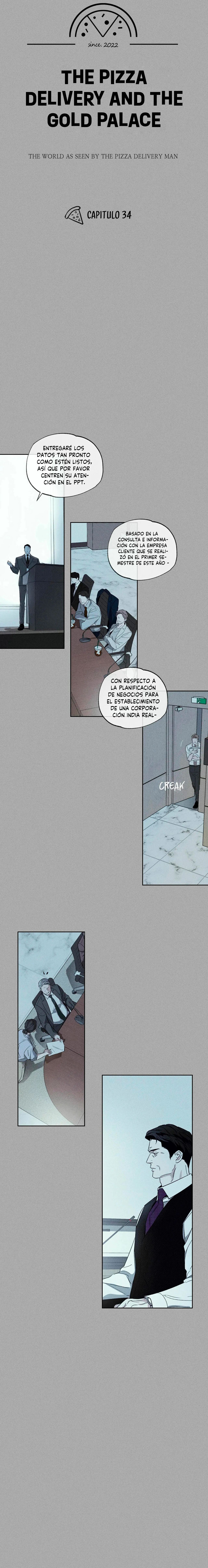 El Repartidor De Pizza y El Palacio Dorado Capítulo 34 - Page 2