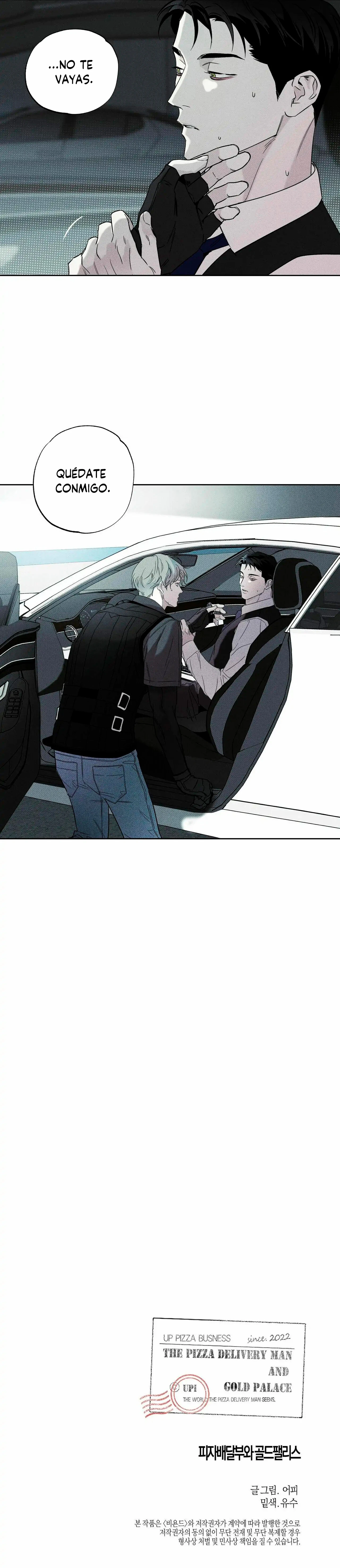 El Repartidor De Pizza y El Palacio Dorado Capítulo 36 - Page 12