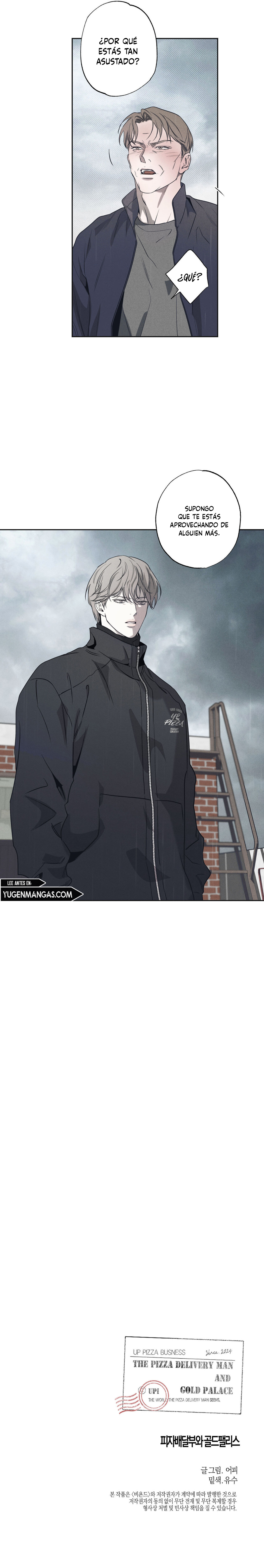El Repartidor De Pizza y El Palacio Dorado Capítulo 67 - Page 17