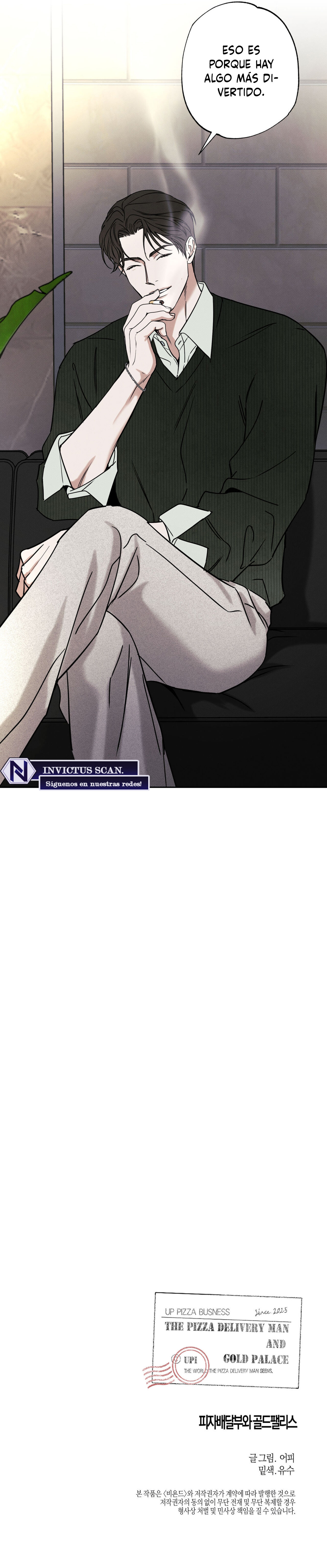 El Repartidor De Pizza y El Palacio Dorado Capítulo 79 - Page 14