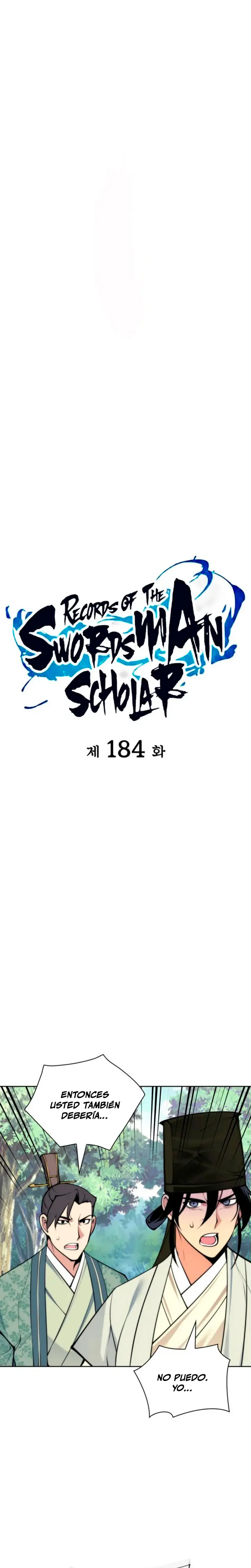 Registros del Erudito Espadachín Capítulo 184 - Page 9