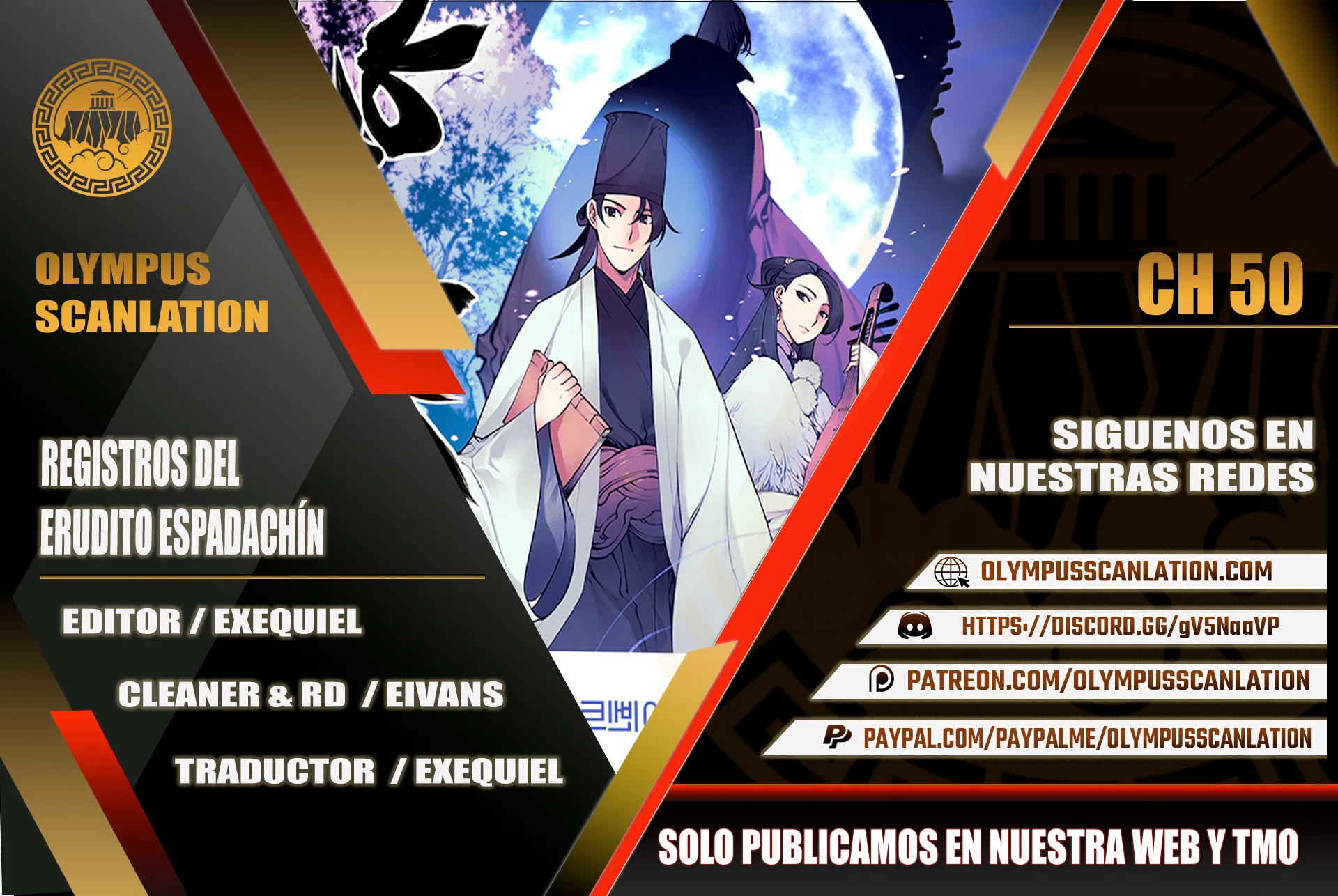 Registros del Erudito Espadachín Capítulo 50 - Page 1