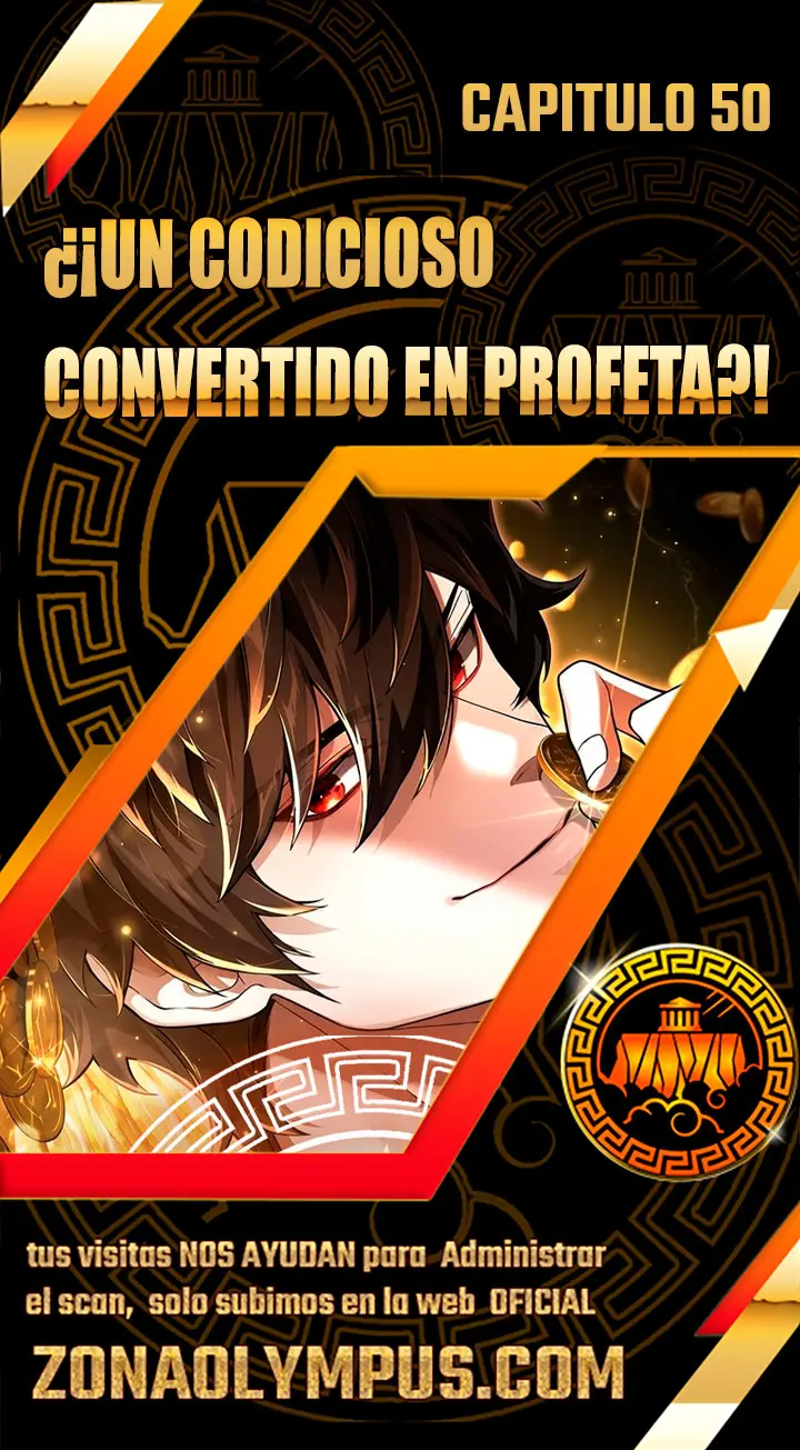 ¿¡Un codicioso convertido en profeta!? Capítulo 50 - Page 1