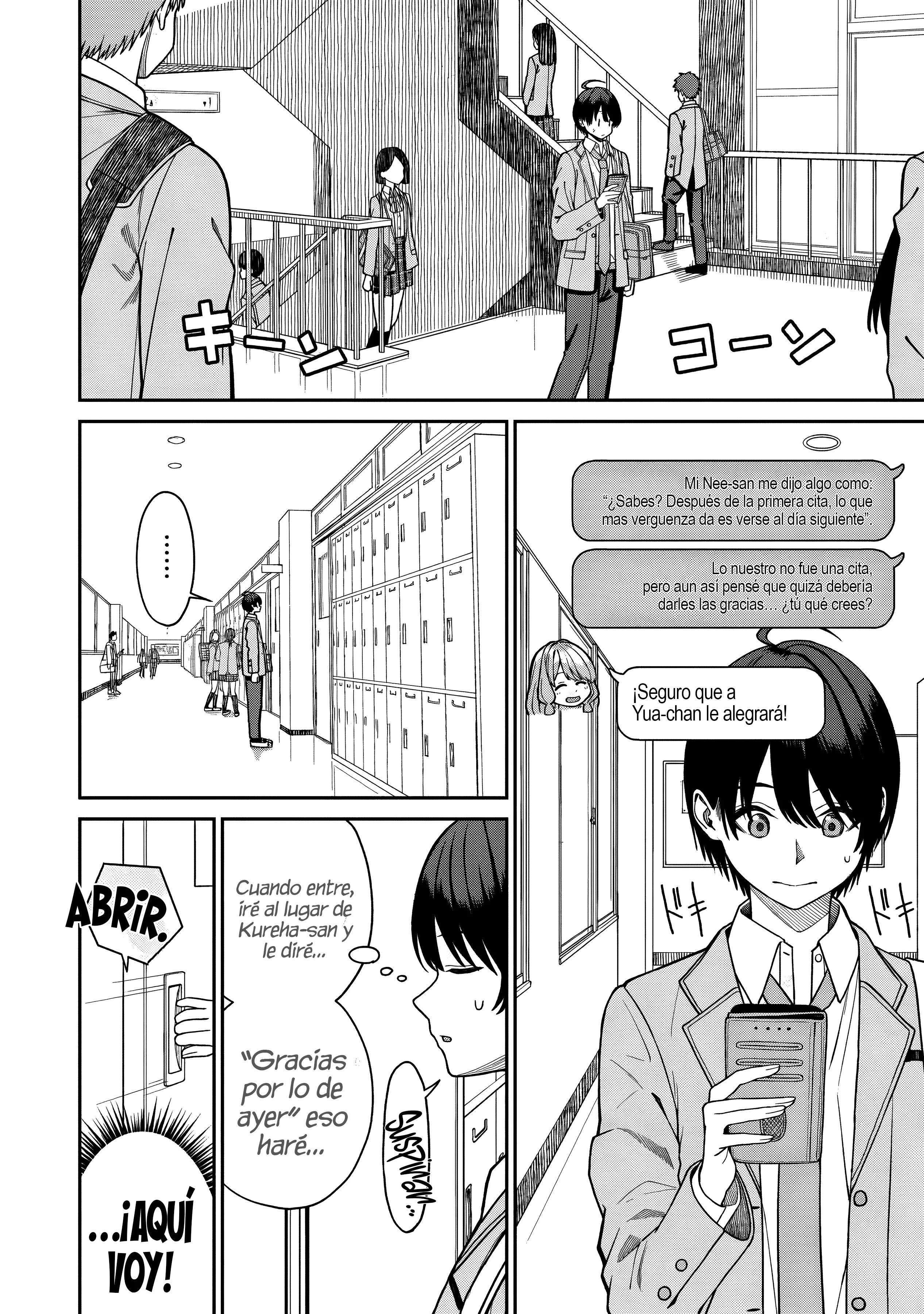 Al lado de la chica más popular de mi clase encontré a Amari-chan Capítulo 8.1 - Page 3