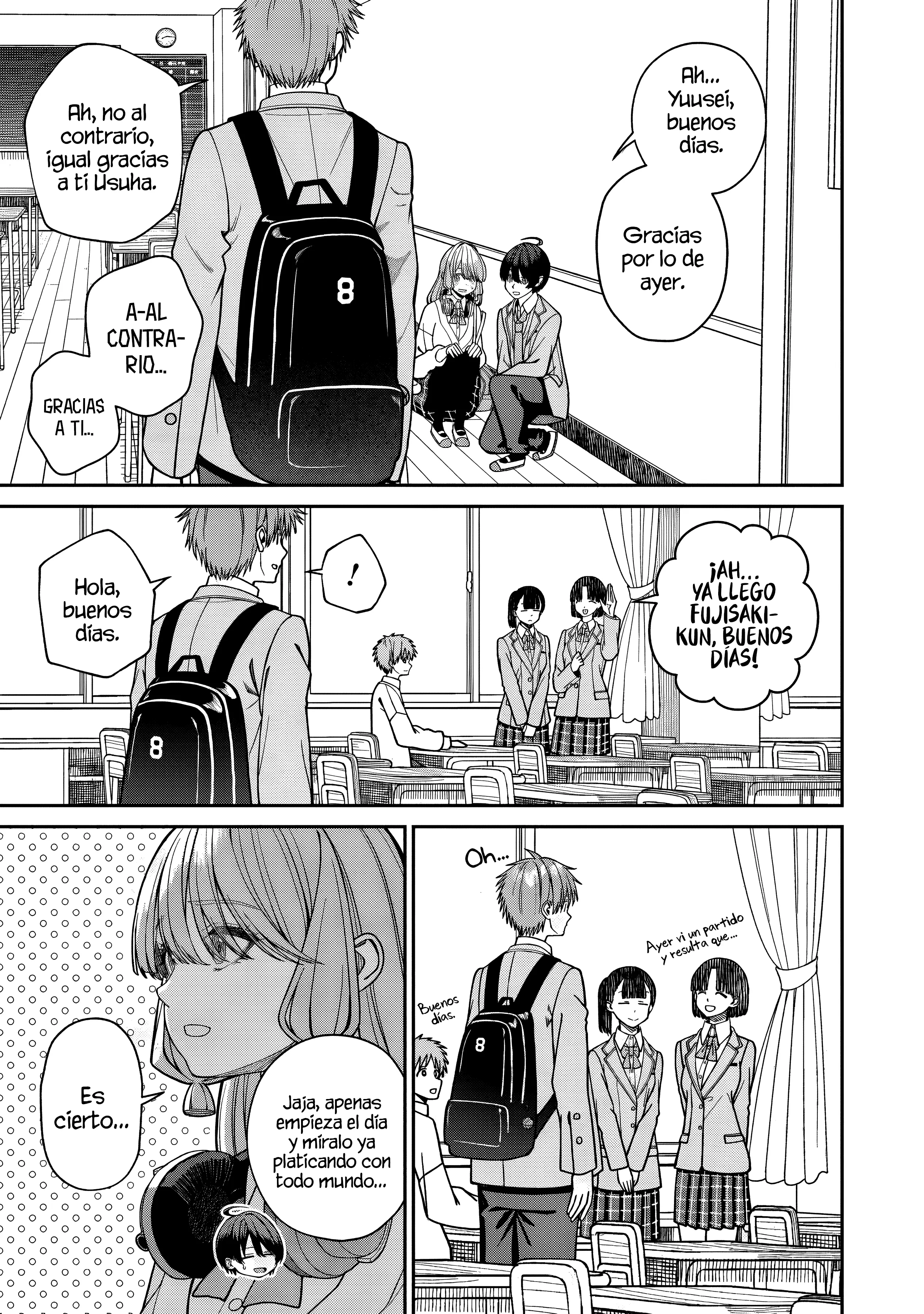 Al lado de la chica más popular de mi clase encontré a Amari-chan Capítulo 8.1 - Page 8