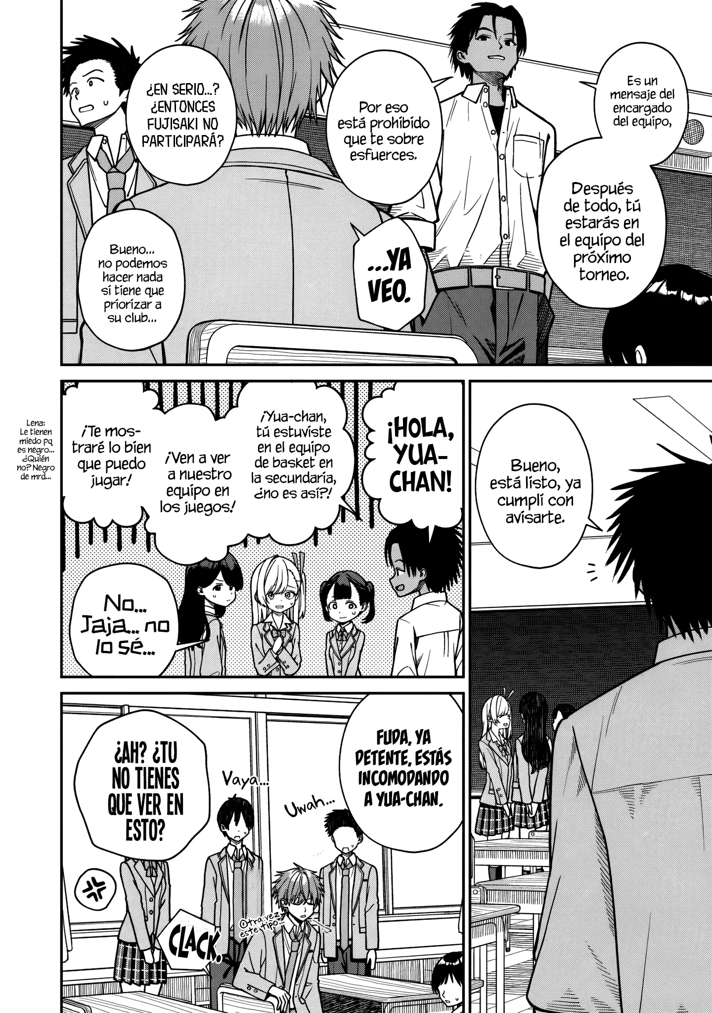 Al lado de la chica más popular de mi clase encontré a Amari-chan Capítulo 8.2 - Page 4
