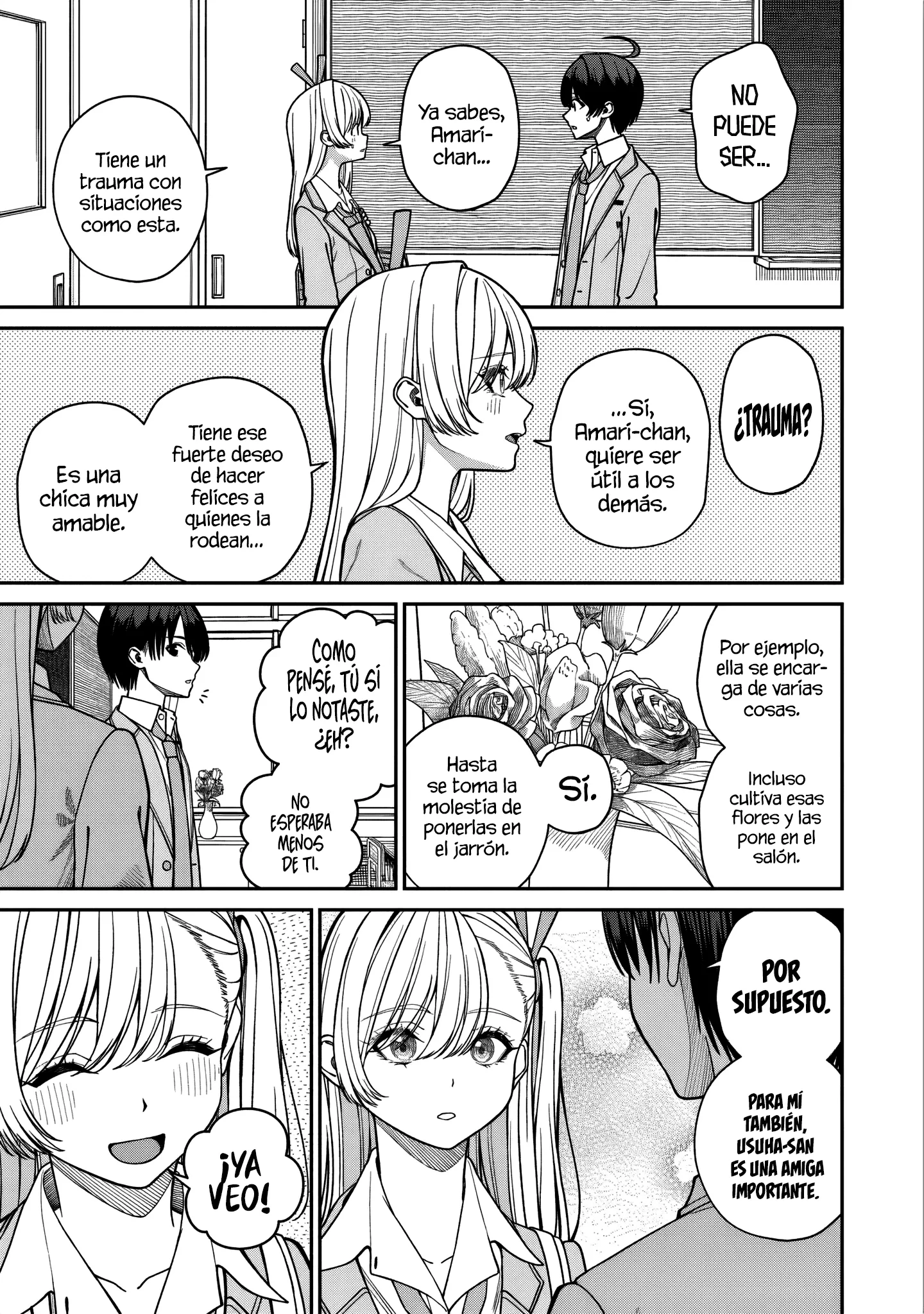 Al lado de la chica más popular de mi clase encontré a Amari-chan Capítulo 9.1 - Page 8
