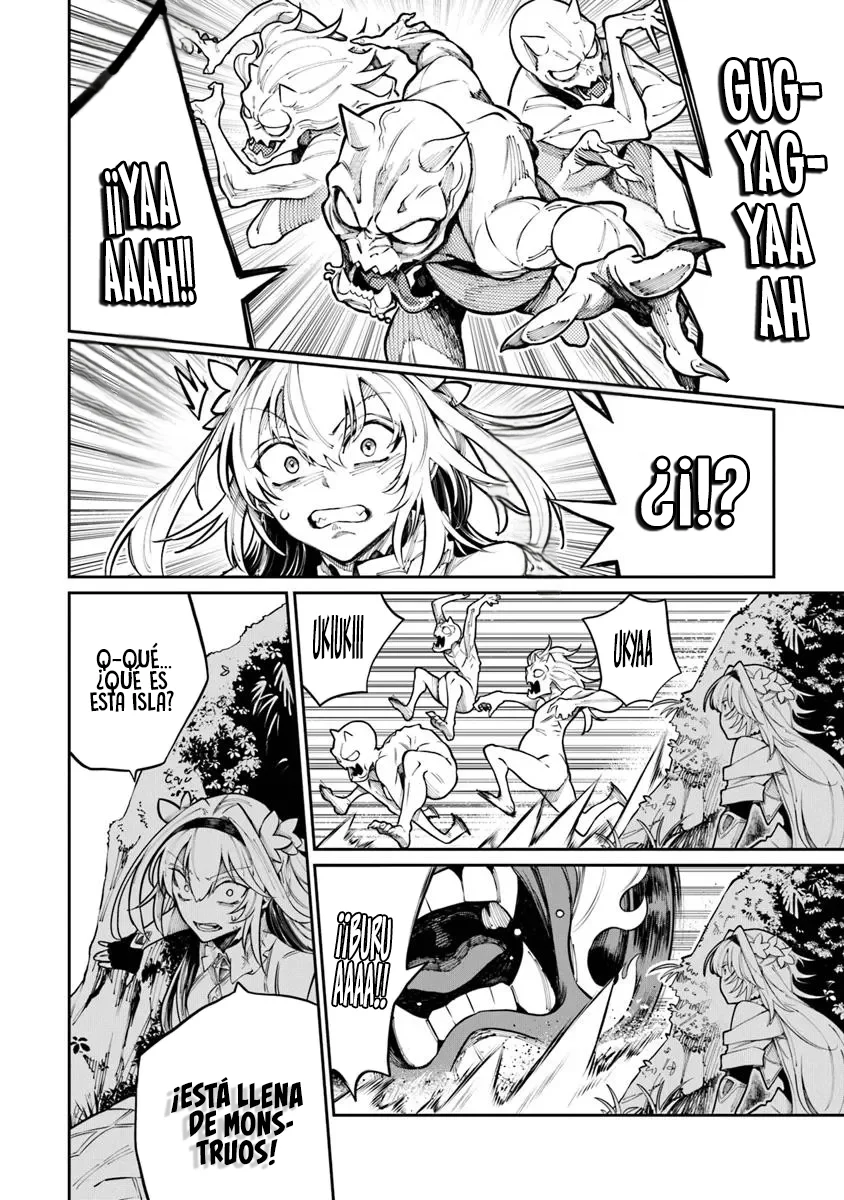 BUSHINDEN: IKENIE NI SASAGERARETA ORE WA, KAMI NI HIROWAREBU O KIWAMERU Capítulo 7.1 - Page 14