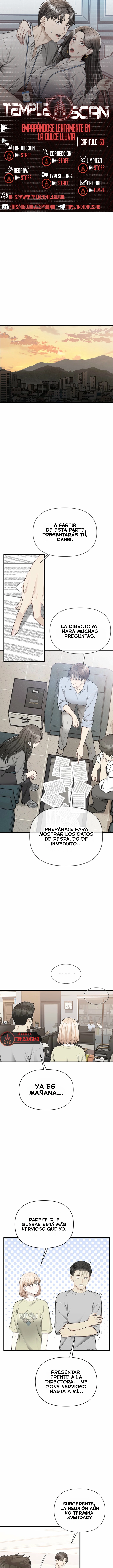 Empapandose Lentamente En La Dulce Lluvia Capítulo 53 - Page 1