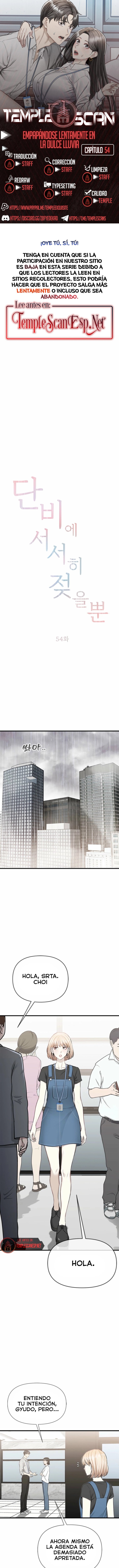 Empapandose Lentamente En La Dulce Lluvia Capítulo 54 - Page 1
