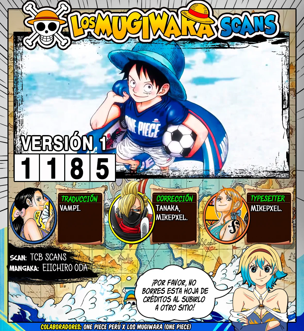 One Piece Capítulo 1185 - Page 1