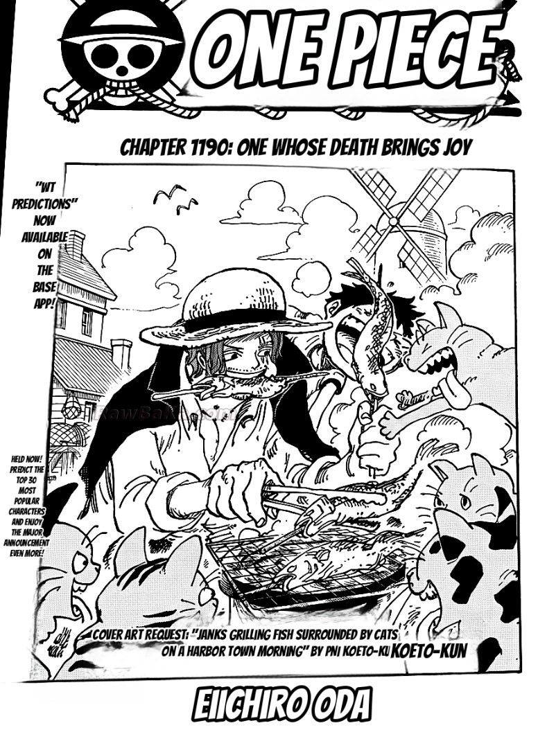 One Piece Capítulo 1190 - Page 1