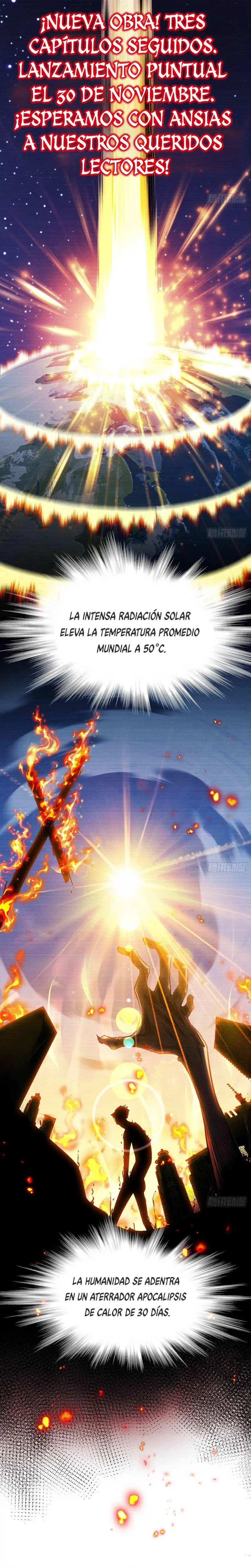Apocalipsis de Calor Extremo: Me Convertí en Dios Gracias a Mi Refugio Capítulo 0 - Page 3