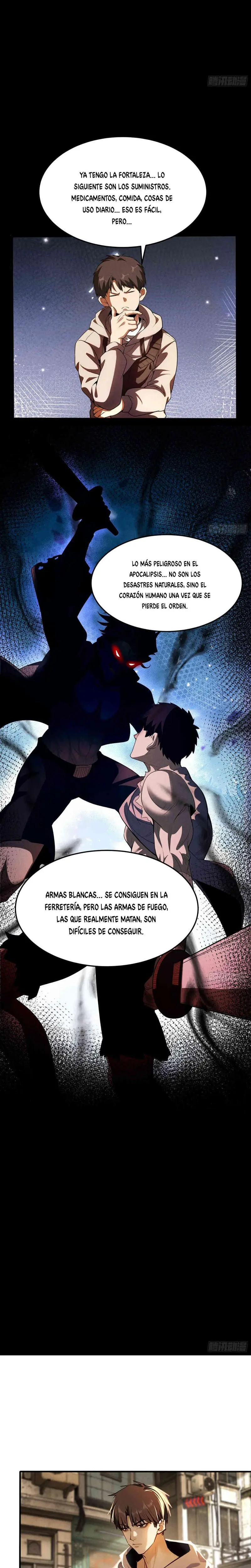 Apocalipsis de Calor Extremo: Me Convertí en Dios Gracias a Mi Refugio Capítulo 2 - Page 15