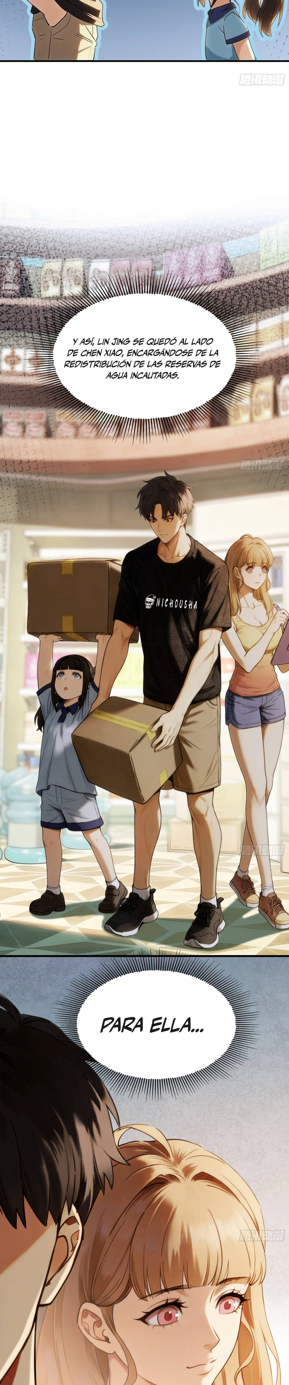 Apocalipsis de Calor Extremo: Me Convertí en Dios Gracias a Mi Refugio Capítulo 30 - Page 17