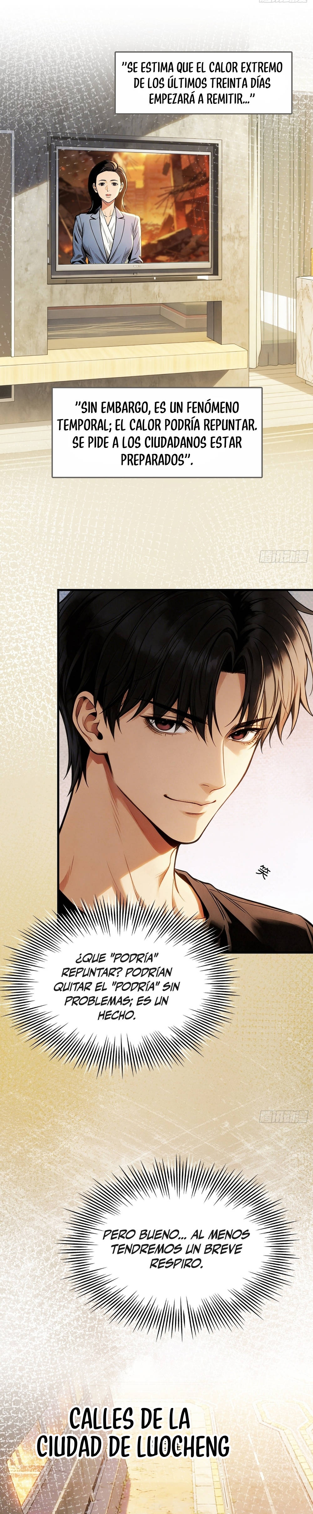 Apocalipsis de Calor Extremo: Me Convertí en Dios Gracias a Mi Refugio Capítulo 30 - Page 5