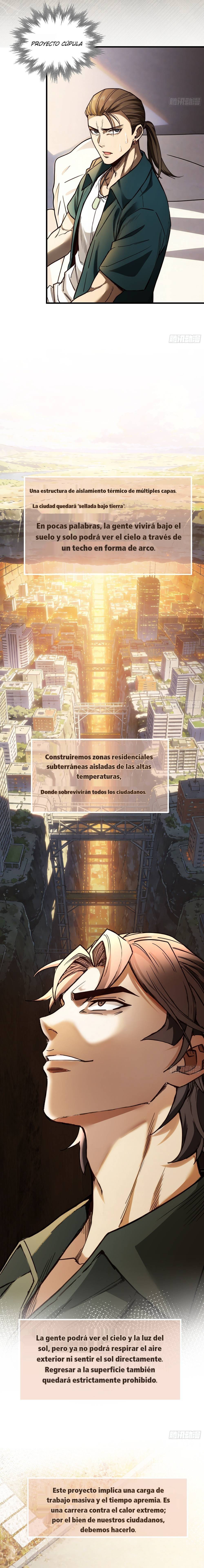 Apocalipsis de Calor Extremo: Me Convertí en Dios Gracias a Mi Refugio Capítulo 35 - Page 7